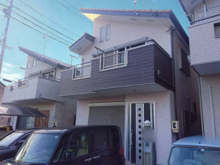 【施工事例】名古屋市天白区　外壁塗装工事　防水工事