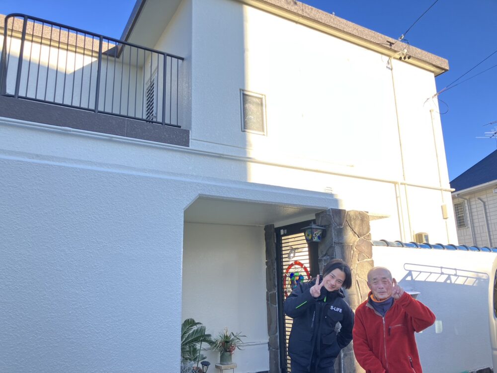 名古屋市　名東区　外壁塗装工事　防水工事